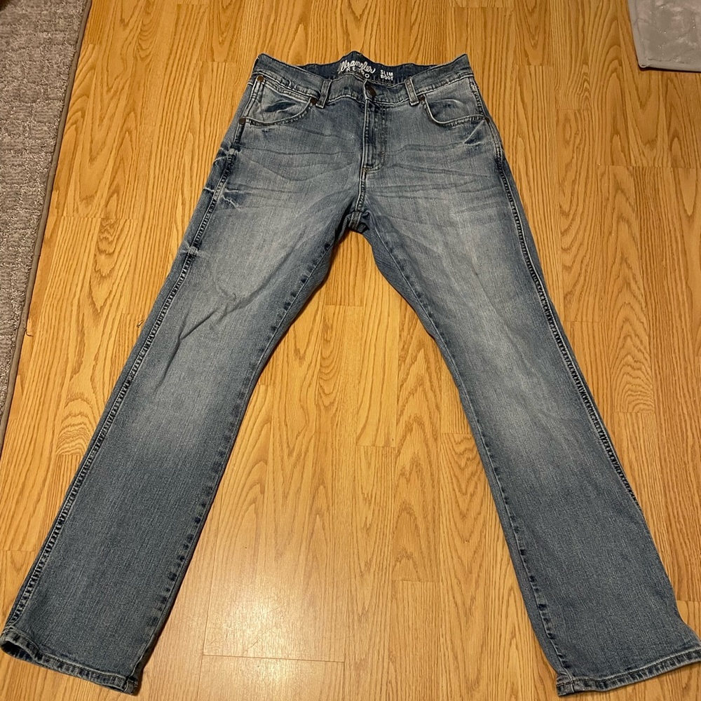 32x32x wrangler retro slim boot jeans